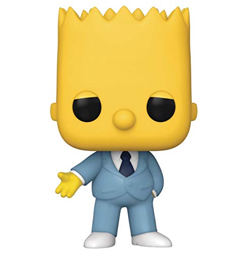 Funko Pop! Animation: Simpsons - Figura de vinilo de Mafia Bart (incluye funda protectora de caja de pop)