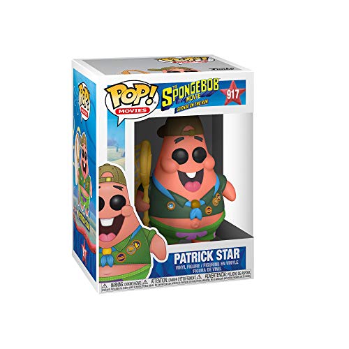 Funko Pop! Animation: Sponge Bob - Patrick in Camping Gear, Multicolor, Estándar