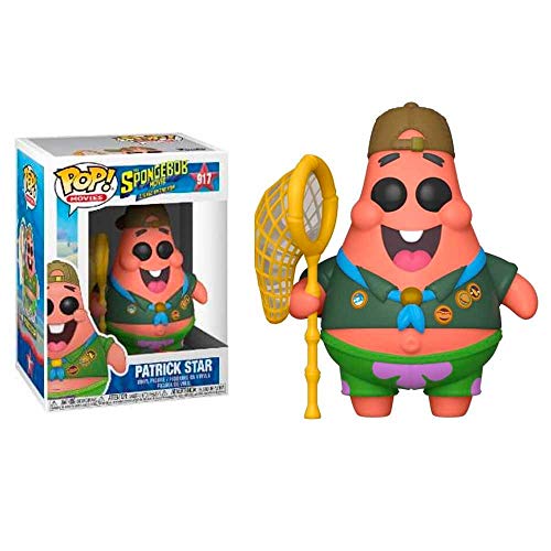 Funko Pop! Animation: Sponge Bob - Patrick in Camping Gear, Multicolor, Estándar