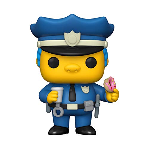 Funko- Pop Animation The Simpsons Chief Wiggum Juguete coleccionable, Multicolor (52946)