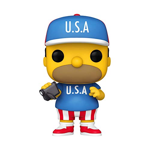 Funko- Pop Animation The Simpsons USA Homer Juguete coleccionable, Multicolor (52962)