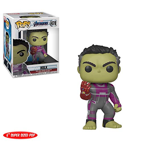 Funko - Pop! Avengers Endgame - 6" Hulk Figura De Vinil, Multicolor (39743)