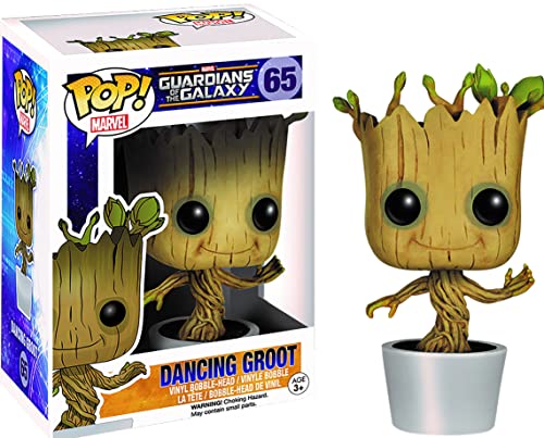 Funko Pop Bailando Figura de Vinilo Dancing Groot, colección Guardians of The Galaxy, Multicolor, One Size (5104)