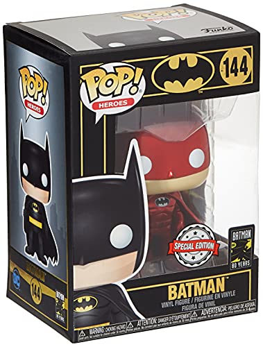 Funko Pop! Batman Red Metallic 144 - Primark Exclusive - Batman 80 Years