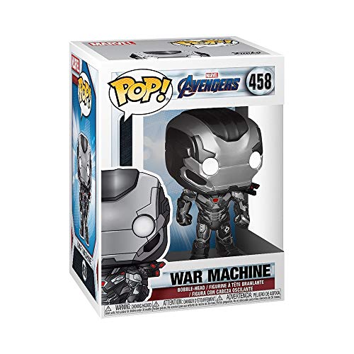 Funko - Pop! Bobble: Avengers Endgame - War Machine Figura Coleccionable, Multicolor (36673)