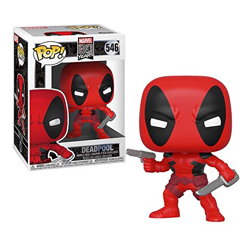 Funko - Pop! Bobble Marvel: 80th - First Appearance: Deadpool Figura Coleccionable, Multicolor (44154)