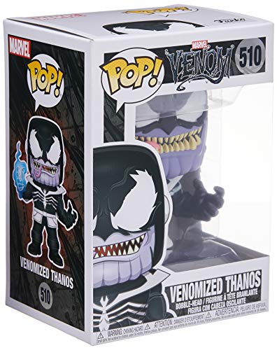 Funko - Pop! Bobble: Marvel: Venom S2 - Thanos Figura Coleccionable, Multicolor (40705)