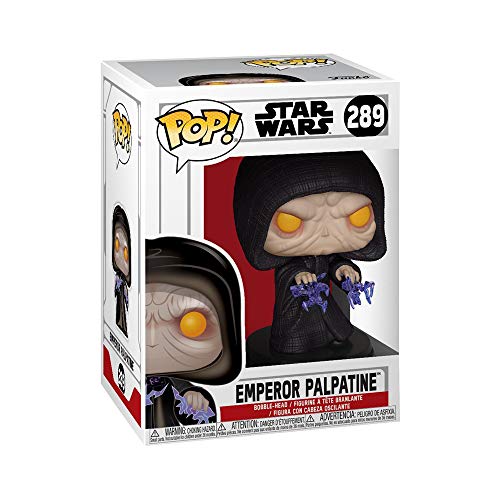 Funko - Pop! Bobble: Star Wars - Emperor Palpatine Figura Coleccionable, Multicolor (37591)