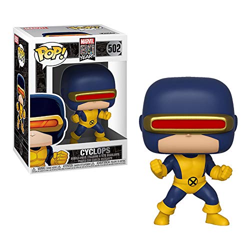 Funko - Pop! Bobble Vinyle Marvel: 80th - First Appearance - Cyclops Figura Coleccionable, Multicolor (40714)