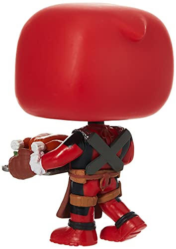 Funko - Pop! Bobble Vinyle Marvel: Holiday - Deadpool Figura Coleccionable, Multicolor (43337)