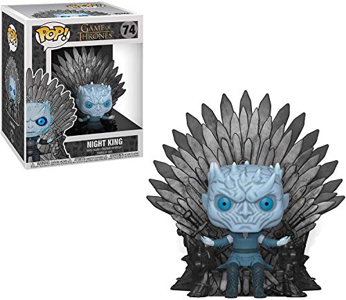 Funko- Pop Deluxe: Game of S10: Night King Sitting on Throne Figura Coleccionable, Multicolor (37794)