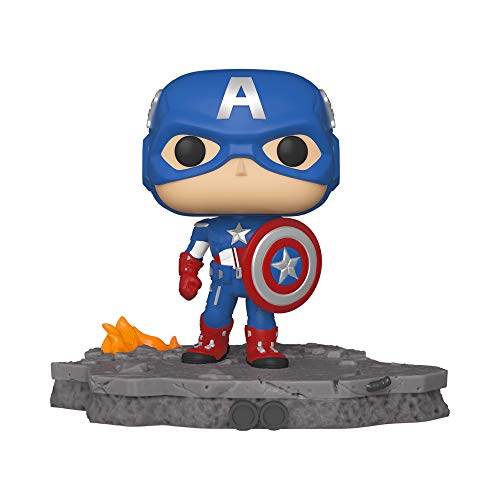 Funko Pop! Deluxe - Marvel: Avengers Assemble Series - Capitán América Figura 6 #589