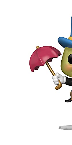 Funko Pop! Disney: Pinocho - Figura de Jiminy Cricket con paraguas, de vinilo, exclusiva de la Convención de otoño, 9,5 cm