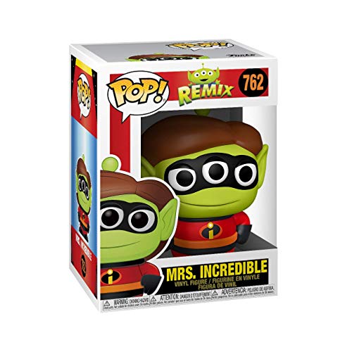 Funko- Pop Disney: Pixar-Alien as Elastigirl Anniversary Figura Coleccionable, Multicolor (49602)