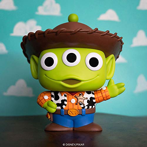 Funko Pop Disney Pixar Alien Remix Anniversary 10"  Woody Juguete Coleccionable, Multicolor