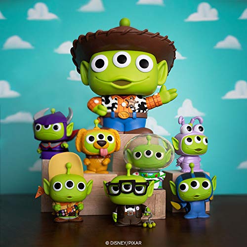 Funko Pop Disney Pixar Alien Remix Anniversary 10"  Woody Juguete Coleccionable, Multicolor