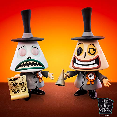 Funko- Pop Disney: The Nightmare Before Christmas-Mayor w/Megaphone w/Chase (El diseño Puede Variar) Xmas Figura Coleccionable, Multicolor (48181)