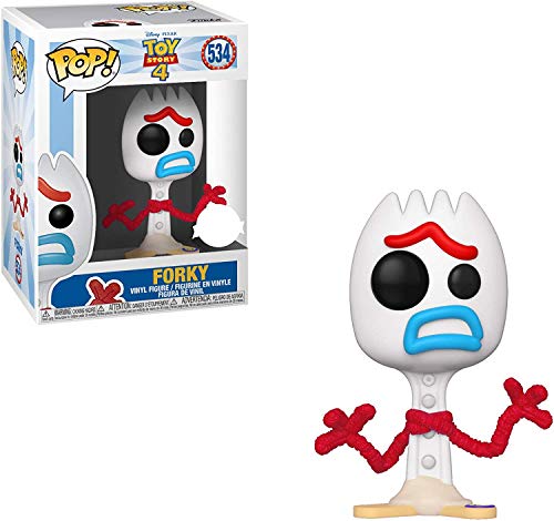 Funko Pop-Disney Toy Story 4 Forky Exclusive-Limited Edition (Sad Face), 1