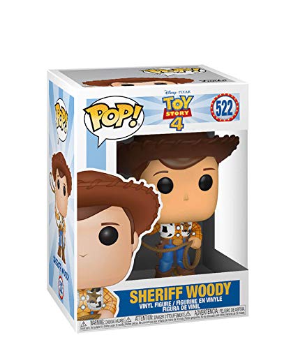 Funko Pop! Disney – Toy Story 4 – Sheriff Woody (Toy Story 4) #522 Vinyl Figure 10 cm Released 2019