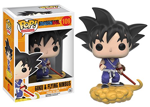 Funko Pop Dragon Ball Z Dragonball Z Goku & Nimbus Figura de Vinilo, Color, estándar (7427)