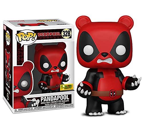 Funko Pop! Figura de Vinilo Exclusiva Deadpool Pandapool # 328