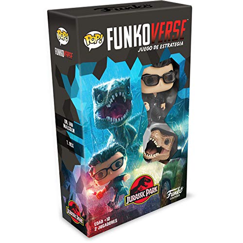 Funko- Pop Funkoverse 101-Expandalone (Spanish) Jurassic Park Board Game, Multicolor (47125)