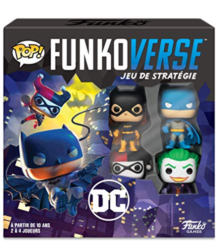 Funko- Pop Funkoverse: Gotham City Rumble juego de mesa, 43462, multicolor