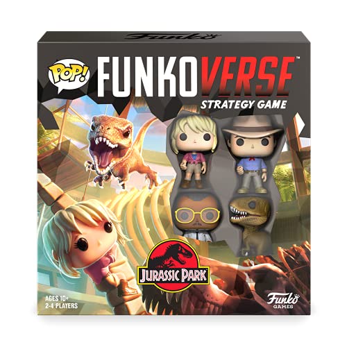 Funko Pop Funkoverse Strategy Game: Jurassic Park 100 #46066