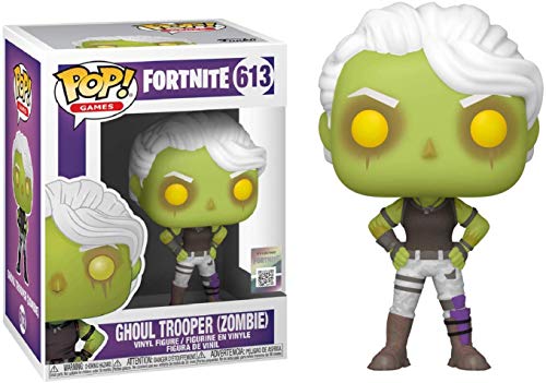 Funko Pop! Games: Fortnite - Figura de vinilo de Ghoul Trooper (Zombie) (relleno con caja protectora de pop)