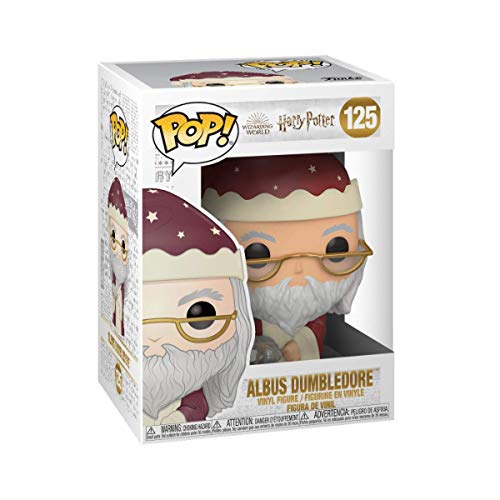 Funko- Pop Harry Potter: Holiday-Albus Dumbledore S11 Figura Coleccionable, Multicolor (51155)