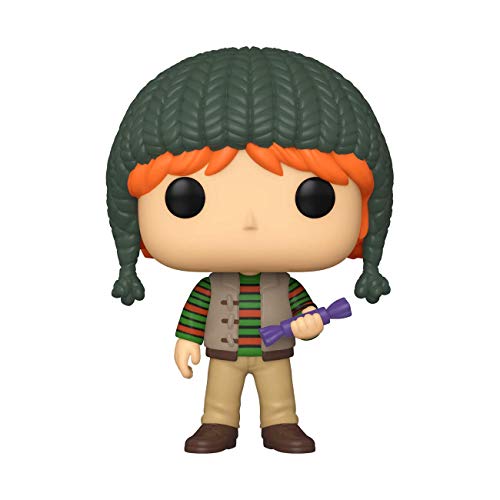 Funko- Pop Harry Potter: Holiday-Ron Weasley Figura Coleccionable, Multicolor (51154)