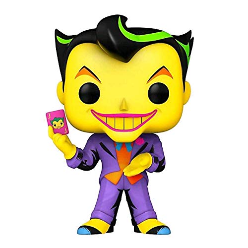 Funko Pop! Heroes: Batman The Joker Black Light Glow Exclusive Vinyl Figure #370