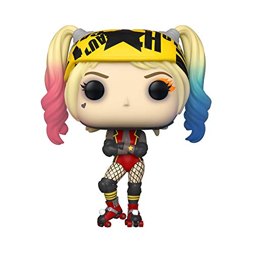 Funko- Pop Heroes: Birds of Prey-Harley Quinn (Roller Derby) Collectible Figure, Multicolor (44376)