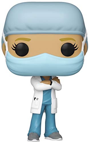 Funko- Pop Heroes Front Line Worker-Female #1 Figura coleccionable, Multicolor (54047)