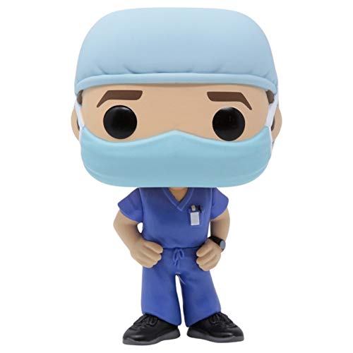 Funko- Pop Heroes Front Line Worker-Male #1 Figura coleccionable, Multicolor (54046)