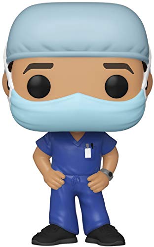 Funko- Pop Heroes Front Line Worker-Male #1 Figura coleccionable, Multicolor (54046)