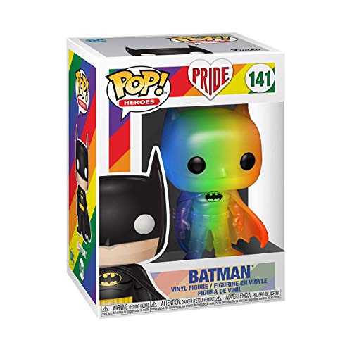 Funko- Pop Heroes: Pride 2020-Batman Batman(RNBW) Figura Coleccionable, Multicolor (49844)