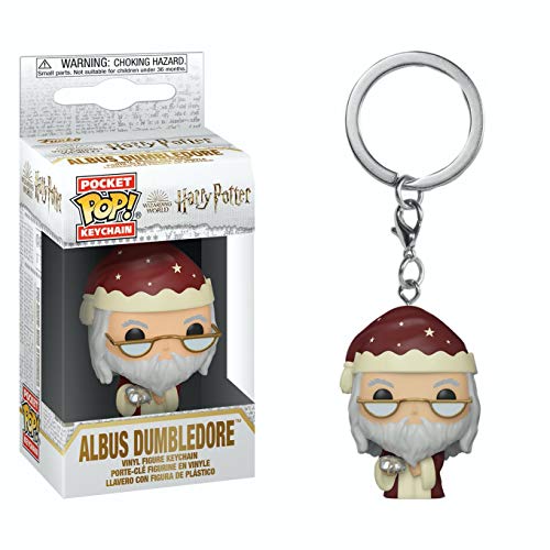 Funko- Pop Keychain Harry Potter Holiday-Dumbledore S11 Figura coleccionable, Multicolor (51207)