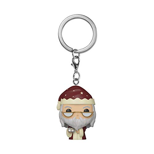 Funko- Pop Keychain Harry Potter Holiday-Dumbledore S11 Figura coleccionable, Multicolor (51207)