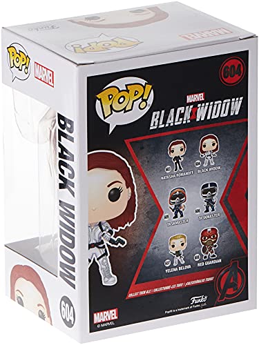 Funko - Pop! Marvel: Black Widow – Black Widow (White Suit) Figura Coleccionable, Multicolor (46681)