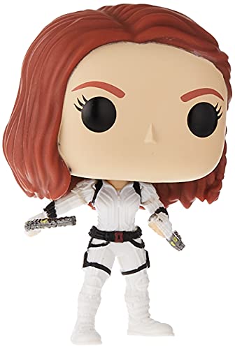 Funko - Pop! Marvel: Black Widow – Black Widow (White Suit) Figura Coleccionable, Multicolor (46681)