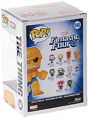 Funko- Pop Marvel: Fantastic Four-The Thing Collectible Toy, Multicolor (44988)