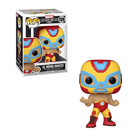 Funko- Pop Marvel Luchadores Iron Man Juguete coleccionable, Multicolor (53871)