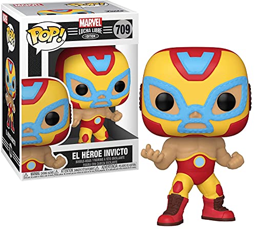 Funko- Pop Marvel Luchadores Iron Man Juguete coleccionable, Multicolor (53871)