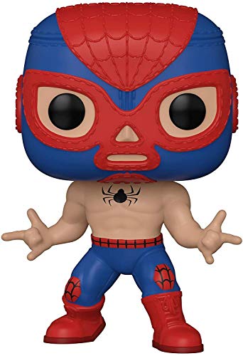 Funko- Pop Marvel Luchadores Spider-Man Juguete coleccionable, Multicolor (53862)