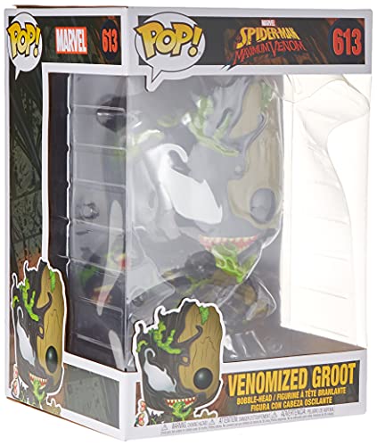 Funko - Pop! Marvel: Max Venom - 10” Groot Figura Coleccionable, Multicolor (46866)