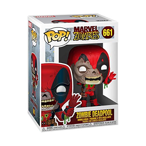 Funko- Pop Marvel Zombies-Deadpool Figura Coleccionable, Multicolor (49126)