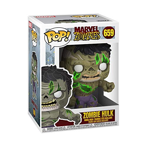 Funko- Pop Marvel Zombies-Hulk Figura Coleccionable, Multicolor (49121)