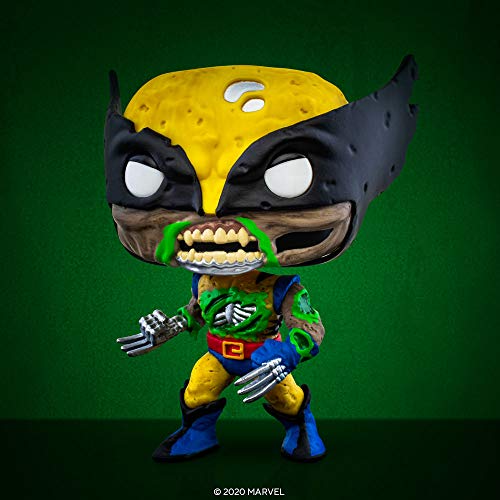 Funko- Pop Marvel Zombies-Wolverine Figura Coleccionable, Multicolor (49123)