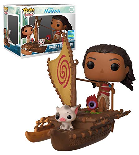 Funko Pop Moana & PUA en el barco 62 Vaiana Figuras 9 cm Disney Limited Edition 1